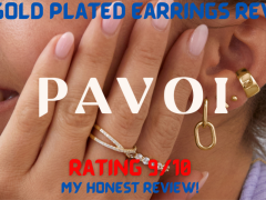 PAVOI 14K Gold Plated Earrings Review + 13% Savings