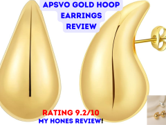 Apsvo Gold Hoop Earrings Review – 20% Off Your Stylish Choice