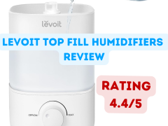 LEVOIT Top Fill Humidifier Review + Exclusive 20% Discount