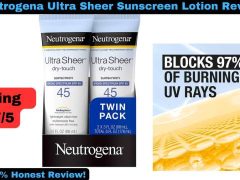 Neutrogena Ultra Sheer Sunscreen Lotion Review: Special 38% Off