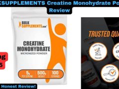 BULKSUPPLEMENTS Creatine Powder Review: Fuel Your Fitness