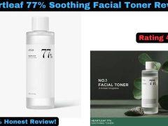 Heartleaf 77% Soothing Facial Toner Review with Special 28% off