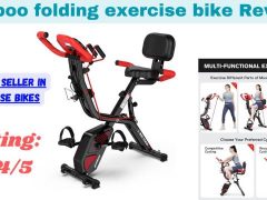 pooboo folding exercise bike Review: Ultimate Fitness Partner!