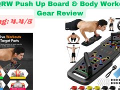 MQRW Push Up Board & Body Workout Gear Review