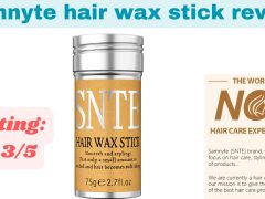 Samnyte hair wax stick review