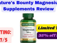 Nature's Bounty Magnesium Supplements Review